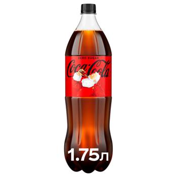 Напиток газированный Coca-Cola Zero 1,75л