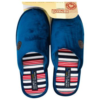 Gemelli Velours 8 Indoor Men's Slippers in Assortment - buy, prices for ULTRAMARKET - photo 2