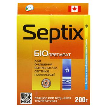 Bio Septix Treatment for Cleaning Cesspools, Septic Tanks and Sewers 200g - buy, prices for NOVUS - photo 2