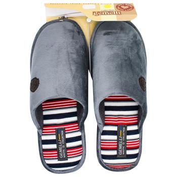 Gemelli Velours 8 Indoor Men's Slippers in Assortment - buy, prices for NOVUS - photo 3