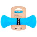 PitchDog Dumbbell Dog Fetch Toy 19x7cm Blue