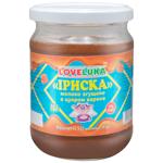 Сгущенное молоко Лав лука 5% 530г стеклянная банка Украина