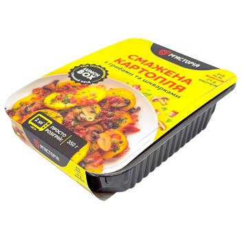 Myastoriy Fried Potatoes with Mushrooms and Cracklings 350g - buy, prices for COSMOS - photo 3