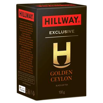 Чай чорний Hillway Exclusive Golden Ceylon байховий 100г - купити, ціни на - фото 2