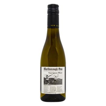 Вино Marlborough Sun Sauvignon Blanc біле сухе 13% 0,375л - купити, ціни на AlcoHub - фото 1