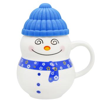 Snowman Mug in Assortment340ml 8030-291 - buy, prices for - photo 3