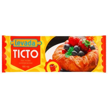 Тесто Левада слоеное замороженное 900г - купить, цены на Auchan - фото 1