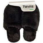 Twins 11163 HS-LUХ Fur Graphite Men's Slippers s.40/41