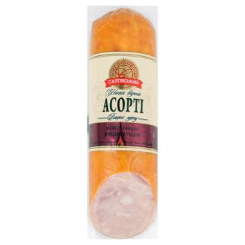 Ветчина Салтовский МК Ассорти вареная высший сорт - купить, цены на Чудо Маркет - фото 2