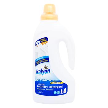 Kalyon Liquid Laundry Detergent for White Clothes 1.5l - buy, prices for EKO Market - photo 1