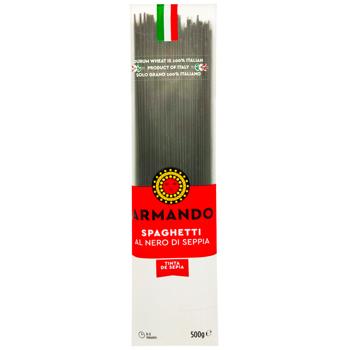 Макароны Armando Spaghetti Nero di Seppia 500г