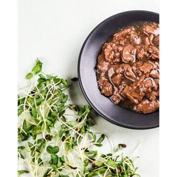 Savory Kitten упаковка вологого корму для кошенят 22 шт х 85 г - лосось та морква - купити, ціни на MasterZoo - фото 2
