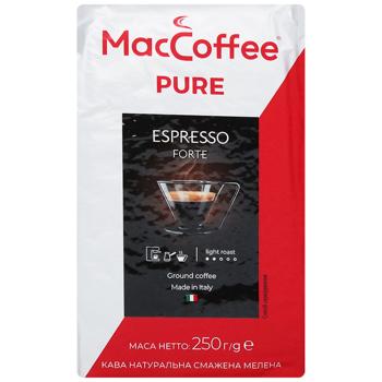 Кофе молотый MacCoffee Pure Espresso Forte 250г - купить, цены на КОСМОС - фото 2