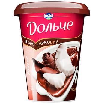 Dessert 3.4% Coconut with chocolate Dolce 350g - buy, prices for NOVUS - photo 1