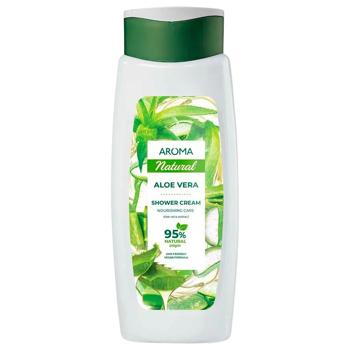 Aroma Natural Aloe Vera Shower Gel 400ml - buy, prices for COSMOS - photo 1