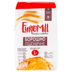 Борошно EuroMill пшеничне вищий сорт 1кг
