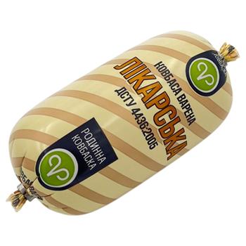 Rodynna Kovbaska Likarska Boiled Sausage High Grade 450g - buy, prices for - photo 2