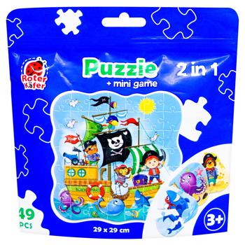 Roter Kafer Pirates Puzzles 2in1