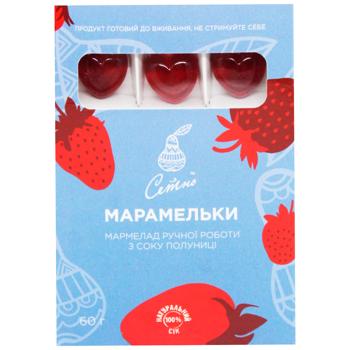 Fruit jellies Setno strawberry 60g - buy, prices for WINETIME - photo 2