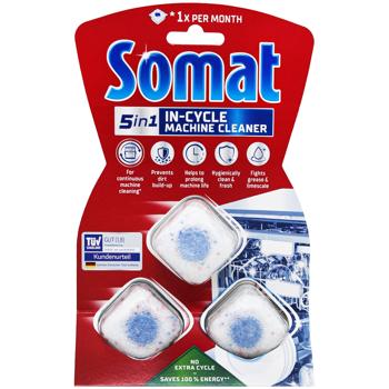 Таблетки для посудомийних машин Somat Machine Cleaner 3шт - купити, ціни на Таврія В - фото 1