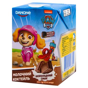 Danone Paw Patrol Chocolate Flavor Milk Shake 2.5% 212g - buy, prices for - photo 3