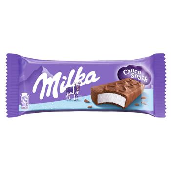 Тістечко бісквітне Milka з молочною начинкою в молочному шоколаді 32г - купити, ціни на Чудо Маркет - фото 2