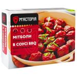 Митболы Мястория в соусе BBQ готовые обжаренные 330г