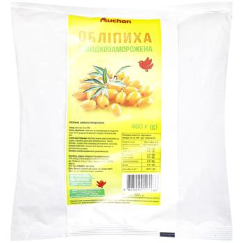 Auchan Frozen Sea Buckthorn 400g - buy, prices for Auchan - photo 1