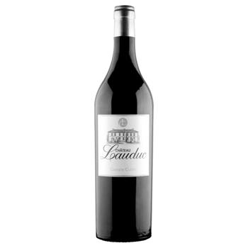 Вино Chateau Lauduc Bordeaux Superior красное сухое 13,5% 0,75л - купить, цены на ULTRAMARKET - фото 1