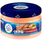 Икра Водний Світ с копченой семгой 160г