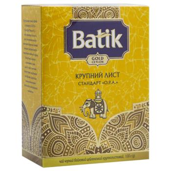 Чай чорний Batik Gold крупнолистовий байховий цейлонський 100г - купити, ціни на - фото 4