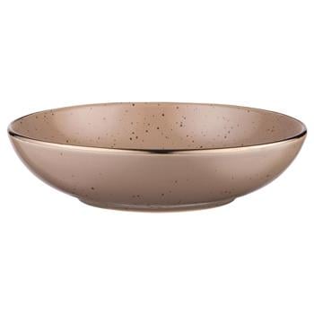Ardesto Emilia Brown Soup Plate 20cm - buy, prices for MasterZoo - photo 1