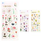 Zed Flowers Decorative Stickers 10х22cm in Assortment