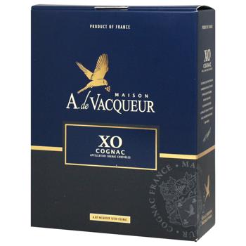 Cognac 40% xo 700ml glass bottle - buy, prices for COSMOS - photo 2