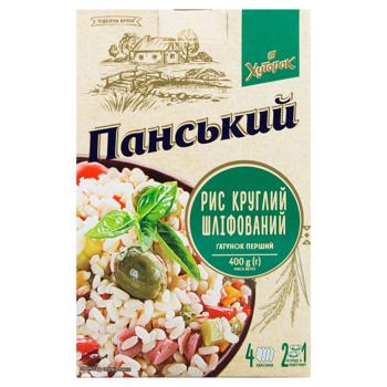 Khutorok Panskiy Round Rice 400g - buy, prices for EKO Market - photo 2