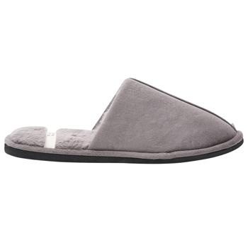 Twins 10970 HS-LUХ Gray Fur Mens Slippers s.40/41 - buy, prices for Supermarket "Kharkiv" - photo 4