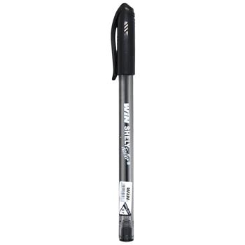 Ручка Win Shelly масляная трегранная черная 0,7мм - купить, цены на Auchan - фото 1