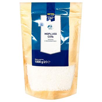 Metro Chef Coarse Sea Salt 1kg - buy, prices for METRO - photo 1