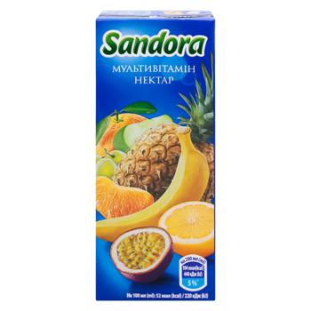 Sandora Multivitamin Nectar 200ml - buy, prices for NOVUS - photo 1