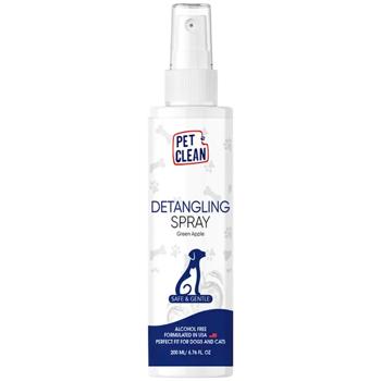 Pet Clean Detangling Spray for Dogs and Cats with Green Apple Aroma 200ml