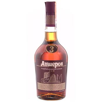Absheron 3 Years Cognac 40% 0.5l - buy, prices for ULTRAMARKET - photo 1