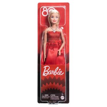 Barbie Ruby Red Doll in Stylish Dress