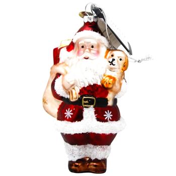 Подвеска Decoris Санта с подарками 7х6х12см в ассортименте - купить, цены на METRO - фото 3