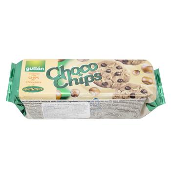 Gullon Choco Chips Oatmeal Cookies with Dark Chocolate and Hazelnut Pieces 125g - buy, prices for - photo 3