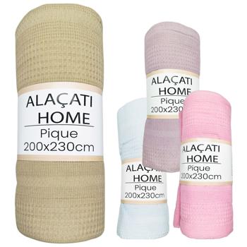 Покривало Alacati Home Піке 200*230см