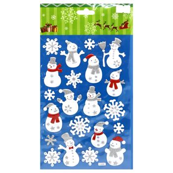 Angel Gifts Christmas Window Stickers in Assortment - buy, prices for Za Raz - photo 2