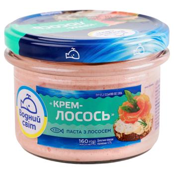 Паста Водний Світ с лососем 160г