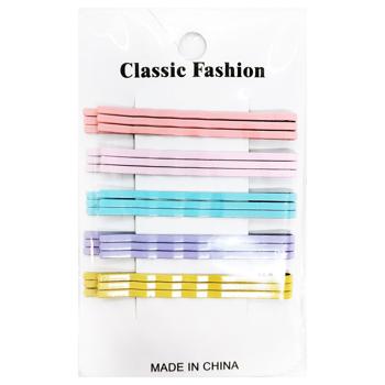 Заколки для волос разноцветные 15шт 3126-5 - купить, цены на КОСМОС - фото 2
