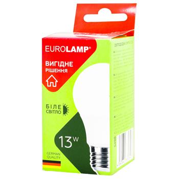 Лампа светодиодная Eurolamp A60 E27 13W 4000K