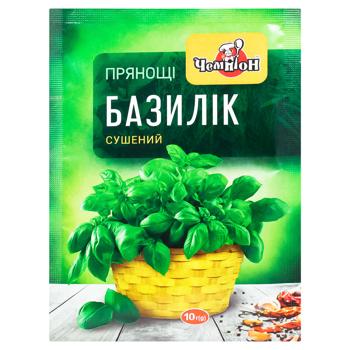 Спеція Чемпіон Базилік Сушений 10г - купити, ціни на ЕКО Маркет - фото 1